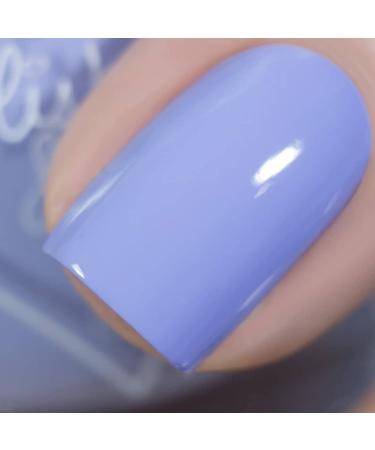 Vishine Nail Gel Polish 15ml Soak Off Nail Gel Polish Nail Art Manicure Salon DIY at Home Long-lasting Gel Color - Light Lilac 0.5 OZ