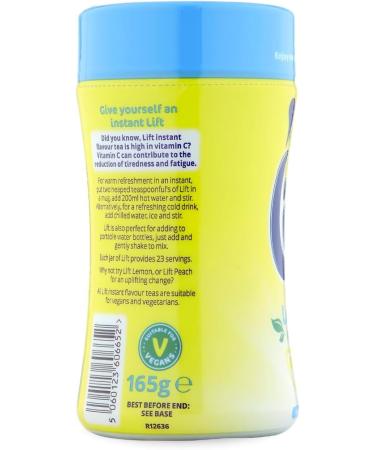 Lift Instant Lemon Flavour Tea with Reduced Sweetness 165g - Buy Online on GoSupps.com