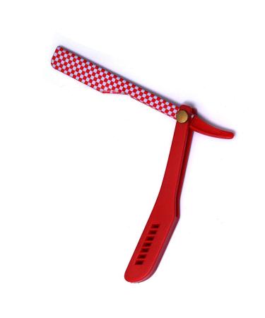 Sharpend Professional Barber Straight Edge Razor | Single Edge Barber Knife with 10 Disposable Stainless Steel Blades - Ideal for Men - Buy Online on GoSupps.com