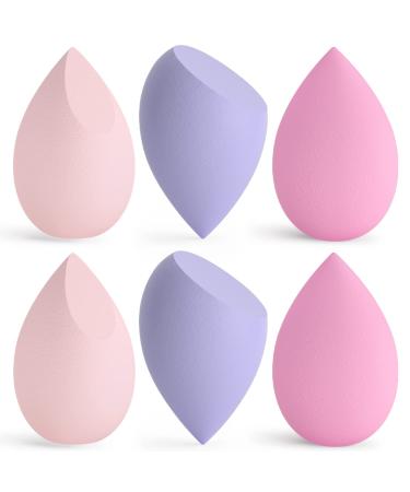 Makeup Sponge Beauty Blenders 10 PCS Washable Non Latex Foundation Sponge Use Dry and Wet Both for Liquid Cream and Powder Gift for Women (6)