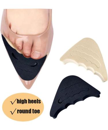 6 Pair High Heel Cushion Pads - Invisible Shoe Fillers Metatarsal & Ball of Foot Cushions Heel Grips Toe Filler Inserts for Perfect Fit | Comfortable & Discreet Insoles for Big Shoes - Buy Online on GoSupps.com