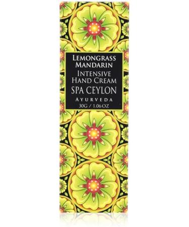 SPA CEYLON LEMONGRASS MANDARIN Intensive Hand Cream | Natural Revitalizing Treatment | Vitamin-Rich | Hydrate | 100% Vegetarian - Buy Online on GoSupps.com
