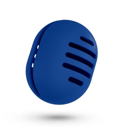Fauxomor MakeUp Sponge Holder Triple-Sided Breatable Ultra-Soft Silicone Beauty Blender Travel Case for All Mak-Up Sponge blue 1 piece (1 Pack) B-blue (5-line)