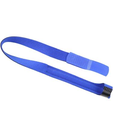 BESPORTBLE 3pcs Toe Strap Toe Splitter Set - Health Protective Separator Stretchy Stretcher - Blue Comfortable Cloth Toe Divider x3pcs - Buy Online on GoSupps.com