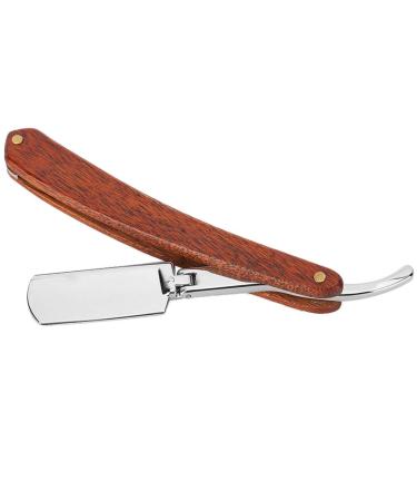 Professional Wooden Handle Folding Razor - Manual Shaver for Men | International Shipping - Buy Online on GoSupps.com