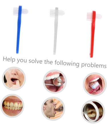 Healeeved Double-Sided Toothbrush for Braces & Dentures | Ideal Travel Cleaning Device | Durable Plastic Design - Buy Online on GoSupps.com