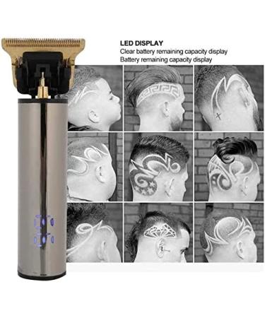 Professional Low Noise Cordless Hair Clippers for Men - Silver Trimmer for Hair & Beard - Buy Online on GoSupps.com