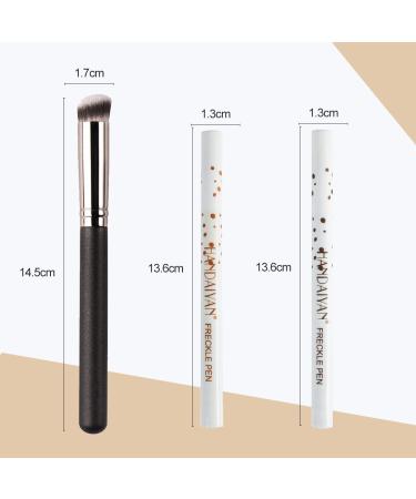 Buy Waterproof Freckle Pen - Natural Lifelike Faux Freckles Makeup in Light & Dark Brown | International Shipping - Buy Online on GoSupps.com