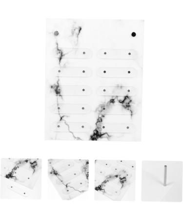 Nail Display Board Nail Color Chart Display Coloured Card Practice Color Sticks Nail Art Showing Holders Nail Art Showing Board Pegboard Display Stand Color Cards Magnetic Acrylic - Buy Online on GoSupps.com