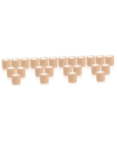 Gatuida 24 Rolls Sports Fitness Large Bandages for Wounds Gauze Athletic Tape Tape Medical Tape Self Adhesive Wraps Student Polyester Wrist Football