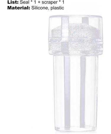 YOXIER Nail Round Head Silicone Stamping Transparent Tool Wear- for Female 1 Set Multicolor - Buy Online on GoSupps.com