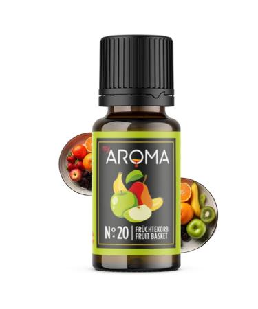 myAROMA No 20 fruit basket 10 ml pure natural aroma flavor drops for water and cocktails food flavoring for cooking and baking calorie and sugarfree