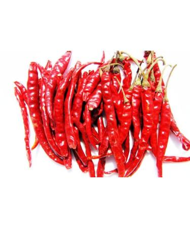 Seed Jinda Thai Whole Dried Chile Peppers 100g - Very Hot - 3.52 oz - Pack of 1 - Buy Online on GoSupps.com