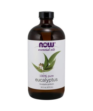 Now Solutions Eucalyptus Essential Oil, 16 Fl Oz (1 Count) 16 Fl Oz (Pack of 1)