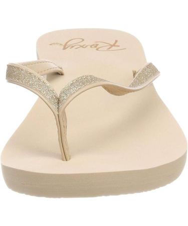 Buy Roxy Women's Napili Flip Flops - Stylish Beige 38 EU | International Shipping Available - Buy Online on GoSupps.com