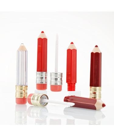 Healifty 12pcs Refillable Pencil-Shaped Lip Gloss Tubes | Creative Lip Balm Containers for Makeup - Buy Now! - Buy Online on GoSupps.com