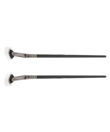 Double Layer Mascara Fan Brush - Clump-Free Application & Enhanced Lower Lashes | Eyelash Makeup Brushes Online - Buy Online on GoSupps.com