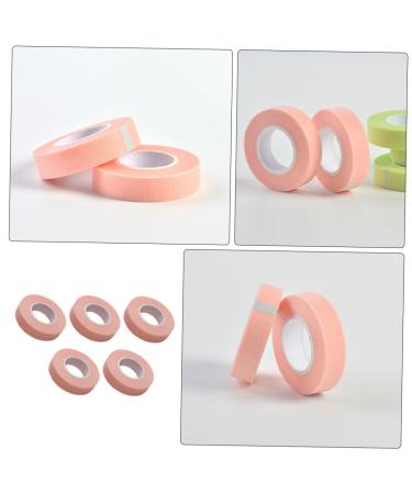 Healeved 5 Rolls Eyelash Tape - Pink Adhesive Fabric for Grafting & Beauty Salon Supplies | 900x1.1cm - Buy Online on GoSupps.com