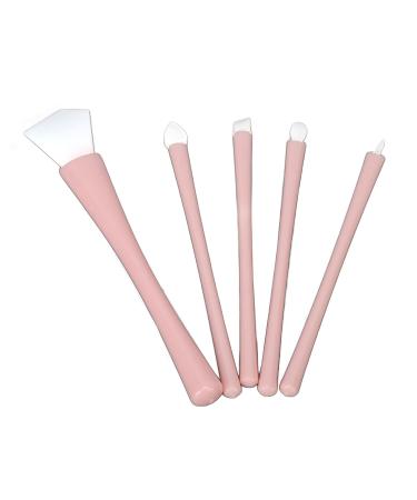 Silicone Face Brush Set | Facial Cleanser Mask Applicator Lip Gloss & Eye Shadow | Travel-Friendly & Easy to Clean - Buy Online on GoSupps.com
