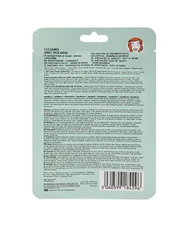 Mad Beauty Disney Ariel Mermaid Facial Mask - Moisturizing & Soothing Cloth Mask for Radiant Skin - Buy Online on GoSupps.com