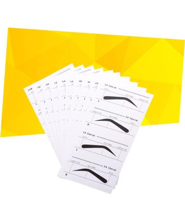  MERRYHAPY MERRYHAPY 10pcs Eyebrow Shaping Stencils Eyebrow Stencils On Eyebrow Template Eyebrow Card Eyebrow Stencils Eyebrow Shape Eyebrow Stencils - Buy Online on GoSupps.com