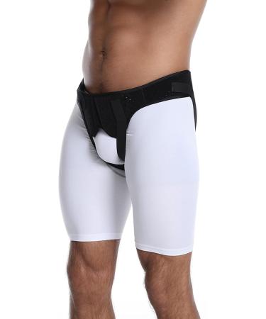Samnuerly Inguinal Hernia Belt for Men - Umbilical Hernia Support Truss with Removable Compression Pads | Surgery Recovery M - Buy Online on GoSupps.com