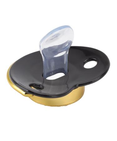 Stylish Infant Pacifier Clip Set - Toxic-Free Bling Pacifiers for Breastfed Babies - DIY Wall Decor (Black M) - Buy Online on GoSupps.com