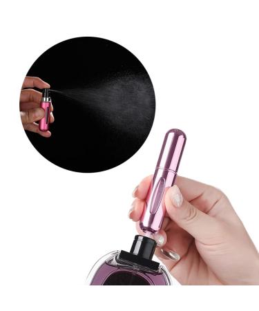ANBAONA Portable Mini Refillable Perfume Atomizer Bottle - 8 Pcs Pack, 5ml Spray Scent Pump Case - Travel Size Atomizer Perfume Bottle - Buy Online on GoSupps.com