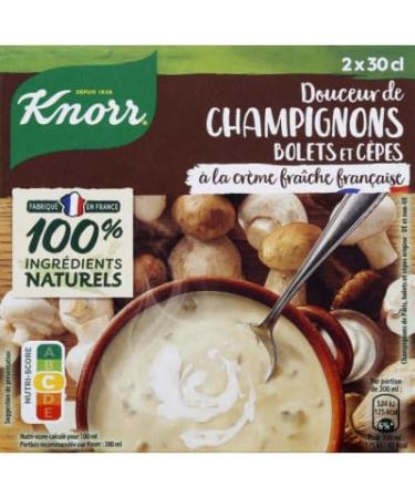 Knorr Sweetness of boletus and cep mushrooms - 2 bricks of 300mL