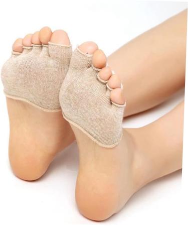 Healvian 12 Pairs Five Toe Peep Toe Half Socks | Cotton No Show Socks for Comfort & Style - International Shipping Available - Buy Online on GoSupps.com
