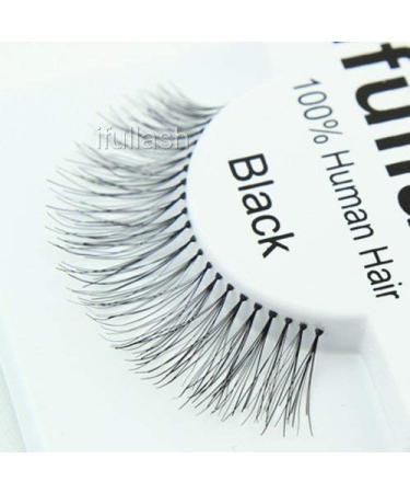 Buy #747L 12 Pairs 100% Human Hair Eyelashes | Premium Quality False Lashes for All Occasions - International Shipping Available - Buy Online on GoSupps.com
