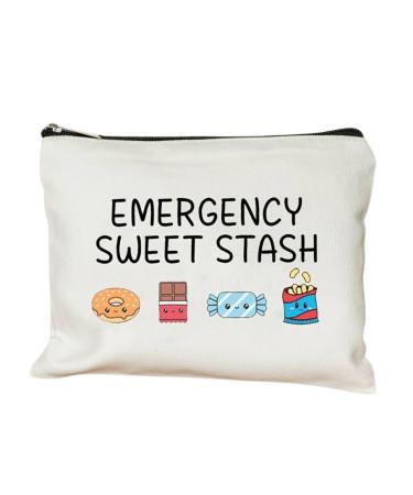 Emergency Sweet Stash Bag Funny Joke Chocolate Lover Sweets Gift UK