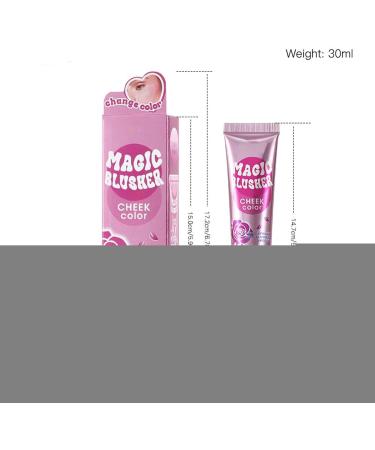 Arroopu Color Changing Blush Temperature Change Blush Rouge Stick Blendable Blusher Cosmetics for Outdoor Travel Dating Vacation Shopping Performance - Buy Online on GoSupps.com