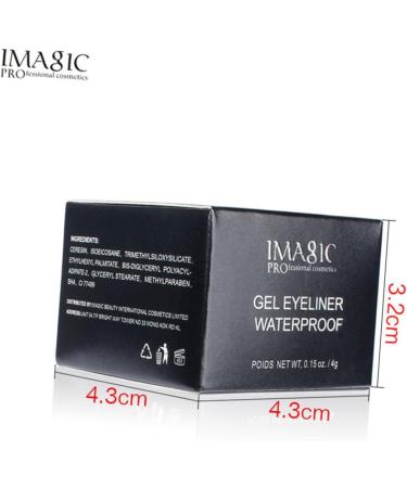 FRCOLOR Eyeliner Pencil Gel Eyeliner Gel Eye Liners Long-lasting Eyeliner Water Proof Liquid Eyeliner 1 count (Pack of 1) Black - Buy Online on GoSupps.com