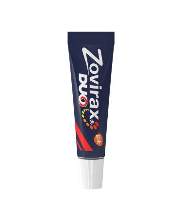 Zovirax Duo Creme for Lip Herpes | Twin-Acting Formula with Aciclovir & Hydrocortisone | 2g Package - Fast International Shipping - Buy Online on GoSupps.com