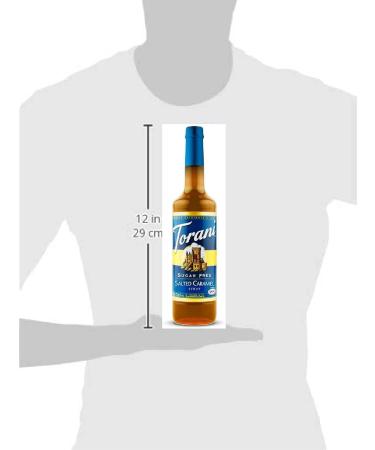 TORANI-SUGAR FREE SALTED CARAMEL SYRUP PET (PLASTIC) BOTTLE 750ML - Buy Online on GoSupps.com