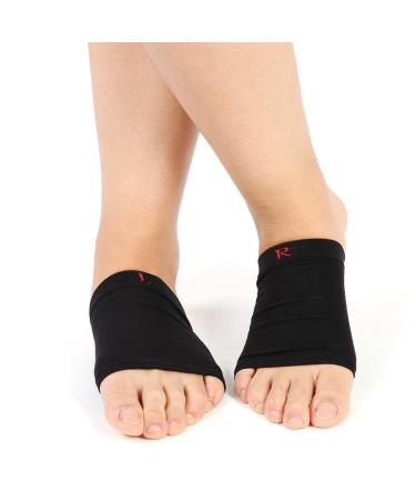 Arch Support Compression Sleeve for Pain Relief and Increased Blood Circulation - Silicone Foot Care Wrap - Buy Online on GoSupps.com
