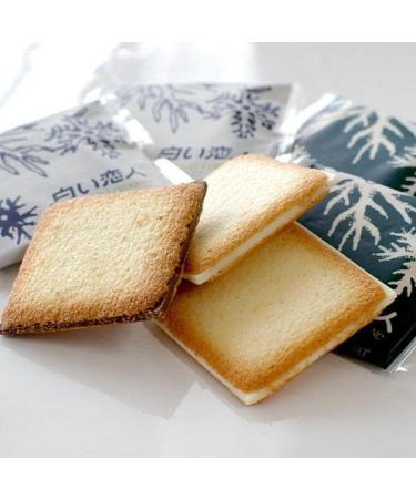 Shiroi Koibito White Lover Chocolate 24pcs - Japanese White & Black Chocolate - Buy Online on GoSupps.com