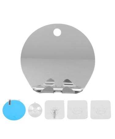 Beaupretty shower 5set portable wall hanging unbreakable household simple razor make razor fog anti-holder practical fog-breaking home with razors anti-accessories