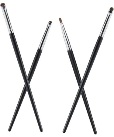 OHPHCALL 12 Pcs Eye Shadow Brush Set Eyeshadow Brush Make up Eyeliner Brush Eyeliner Brush Kit Black 16.90X0.40X0.40CMx3pcs Blackx3pcs - Buy Online on GoSupps.com