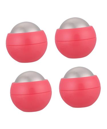 Beaupretty 4 pieces hand massage ball Cosmetician delivers cold roller ball football roller manual massage devices facial tools.