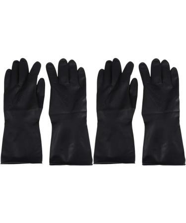 Minkissy 2 Pairs Hair Dye Gloves Hairdressing Hair Dye Gloves Reusable Professional Hairdressing Salon Dye Gloves Hairdressing Tools for Salon Home (L) - Buy Online on GoSupps.com