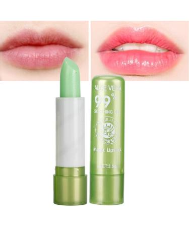 lip balm Color Changing Moisturizing Lip Balm Aloe Lipstick Beauty Tool - Buy Online on GoSupps.com