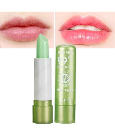 Color Changing Lipstick - Aloe Vera Moisturizing Lip Balm Gloss | Best Beauty Tool for Hydration & Color - Buy Online on GoSupps.com