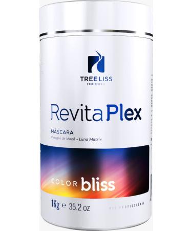Tree Liss Mask Revitaplex 1Kg Balances pH Reduces Frizz Revitalizes Deep Hydration