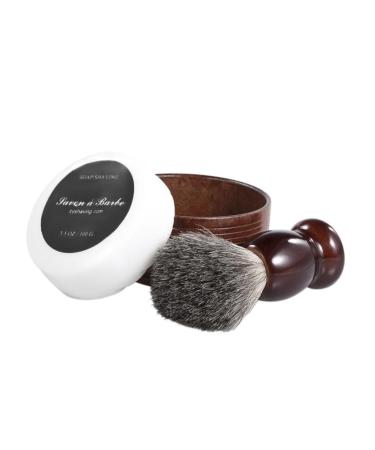 Beaupretty Set Shaving Kit for Men Shaving Soap Mug Wet Shaving Supplies Men Shaving Kit Shaving for Men Shaving Soap Bowl Kit Mens Grooming Kit Soap for Men Care Goat Soap Man Brush