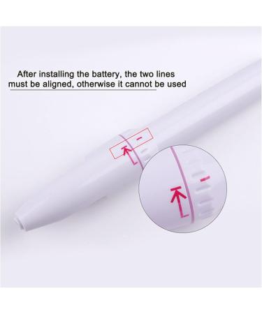 CYzpf USB Electric Nail Drill Portable Electric Nail Drill Machine Manicure Pedicure Polishing Shape Tools with Drill Bits for Home Salon Use Just Put in The Battery and Use White One Size - Buy Online on GoSupps.com
