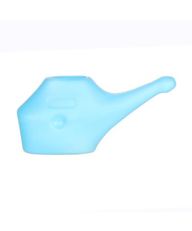 AncientImpex Traveler  s Plastic Neti Pot for Nasal Cleansing Blue | Compact and Travel-Friendly Design | Natural Treatment for Sinus Infection and Congestion