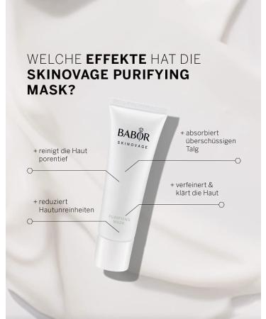 Babor Skinovage Purifying Mask for Oily Skin - Vegan Anti-Aging Formula 50ml | International Shipping - Buy Online on GoSupps.com