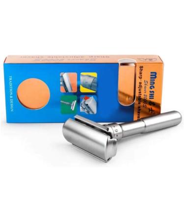 Beaupretty Adjustable Double Edge Razor - Safe Wet Shaving for Bald Heads with Clean Blades - Buy Online on GoSupps.com